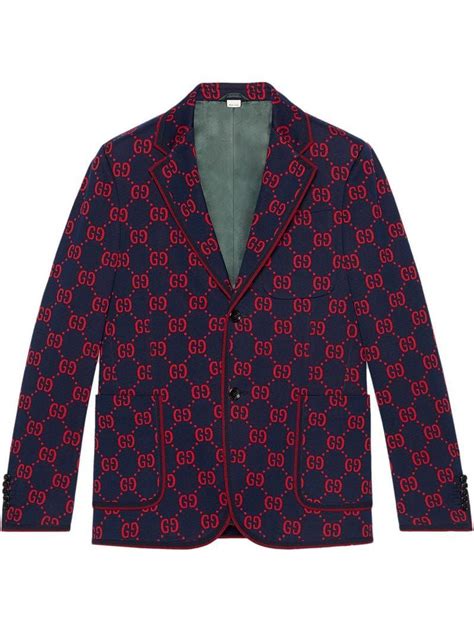 gucci gg formal jacket|gucci jackets for men.